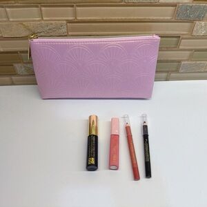 Estée Lauder Mini Makeup Set with Lavender Cosmetic Bag